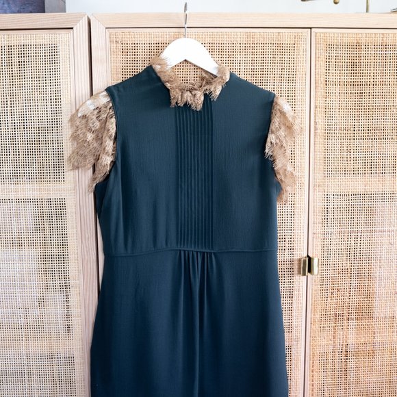 Twenty8Twelve Moss Green Lace Mini Dress - Picture 2 of 3